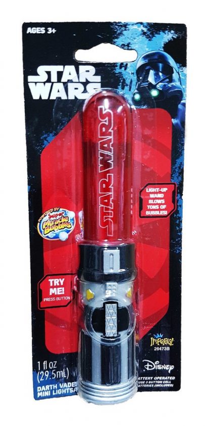 Burbujas Star Wars Mini Sable Laser Con Luz_7