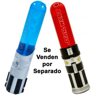 Burbujas Star Wars Mini Sable Laser Con Luz_0